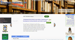 Desktop Screenshot of fountainpublishers.net